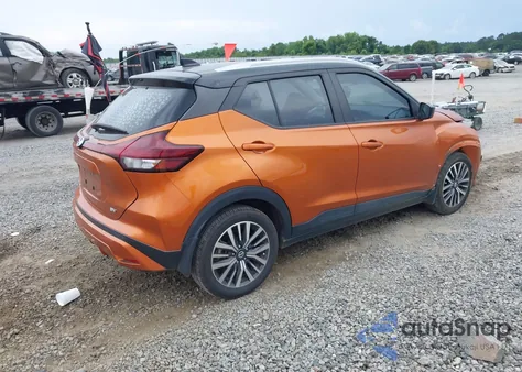 2021 Nissan Kicks Sv Xtronic Cvt from USA, damaged, VIN 3N1CP5CV8MC549924